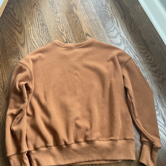 FRNCH Brown Sweatshirt Let's Dance Crewneck - Picture 11 of 14